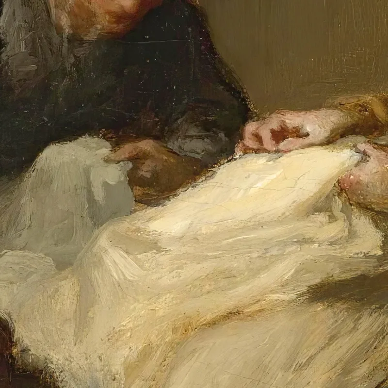 Las Jóvenes Costureras Jean-François Millet