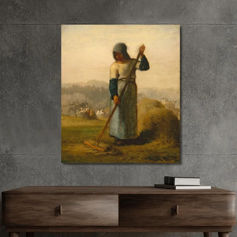 Femme Avec Un Râteau Jean-François Millet
