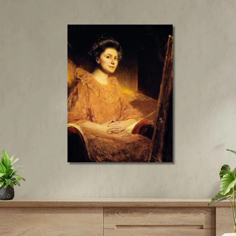 Retrato De Angèle Delasalle Jean-Joseph-Benjamin Constant