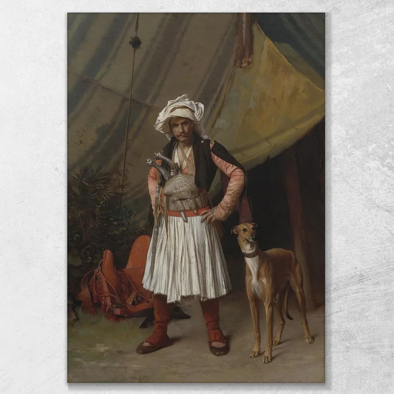 Un Bashi Bazouk E Il Suo Cane Jean-Léon Gérôme