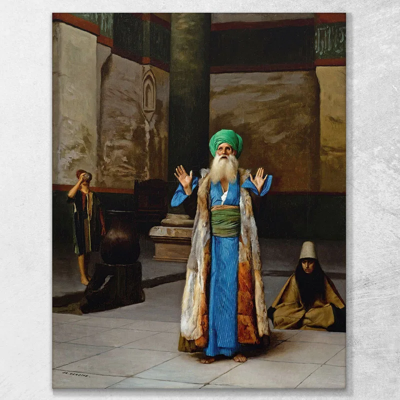 Un Sultano In Preghiera Jean-Léon Gérôme