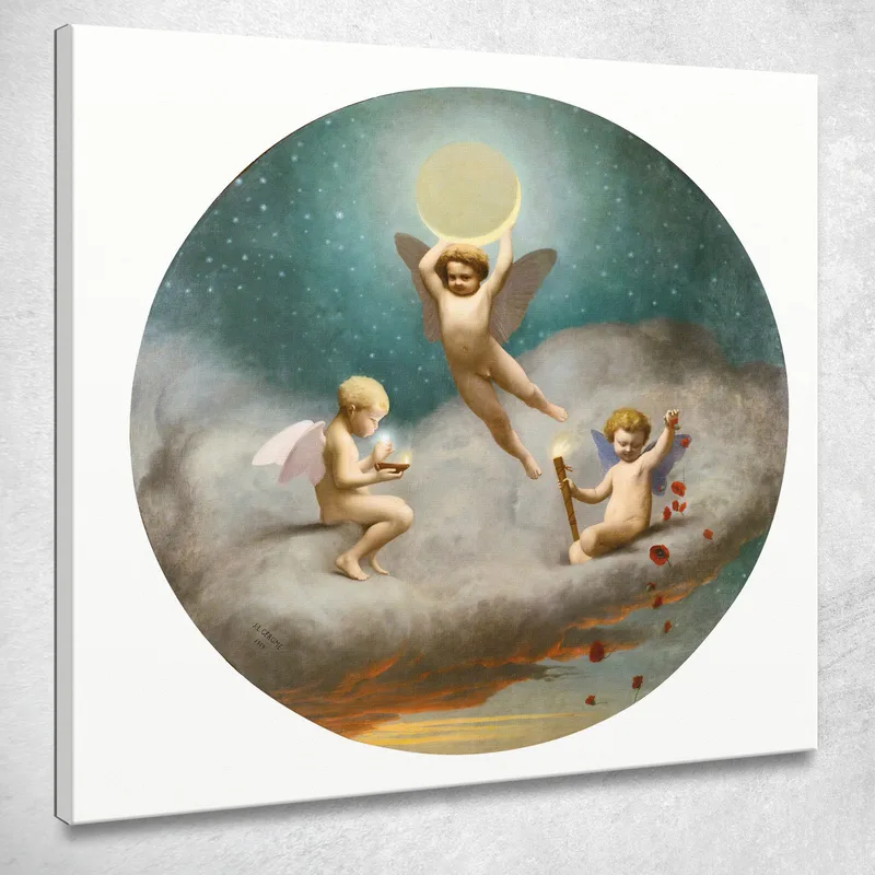 Allegory Of Night Jean-Léon Gérôme canvas print