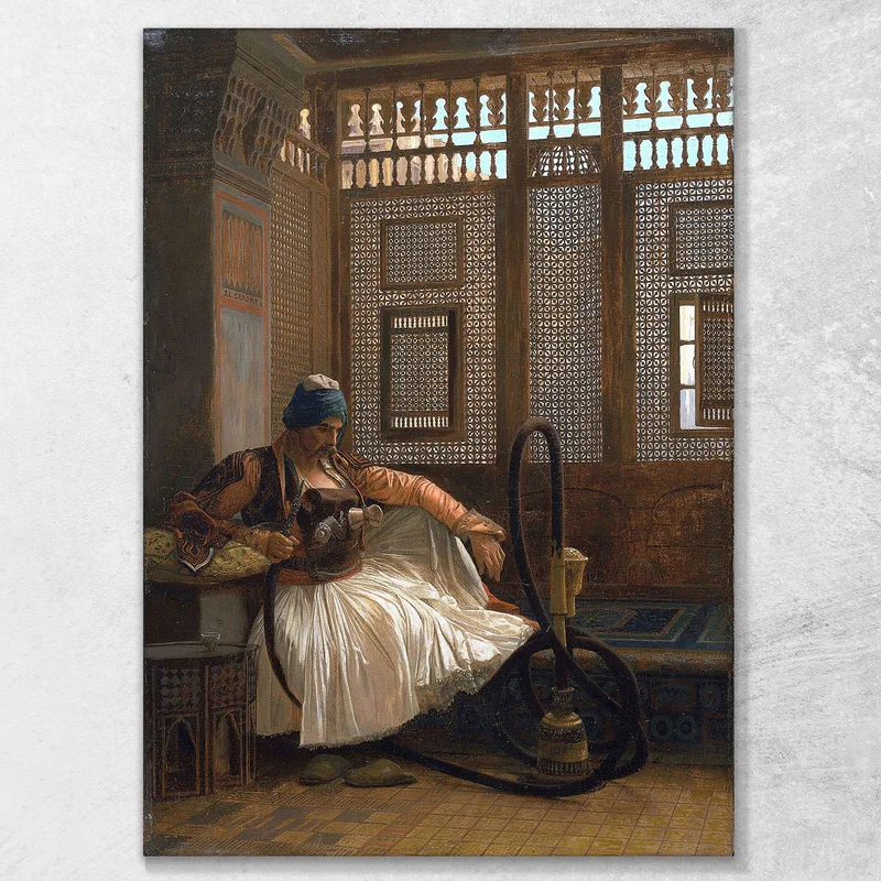 Arnauta Fuma Jean-Léon Gérôme
