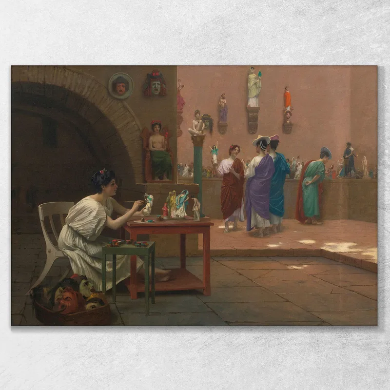 Atelier De Tanagra Jean-Léon Gérôme