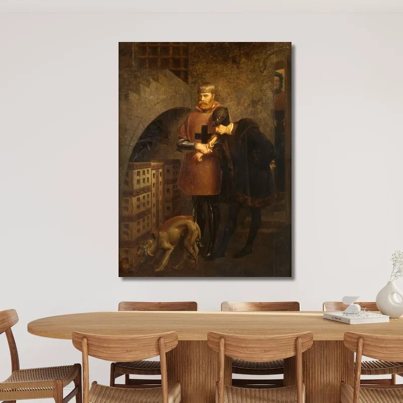 Ludwig Xi. Von Frankreich Besucht Kardinal Balue In Seinem Eisenkäfig Jean-Léon Gérôme