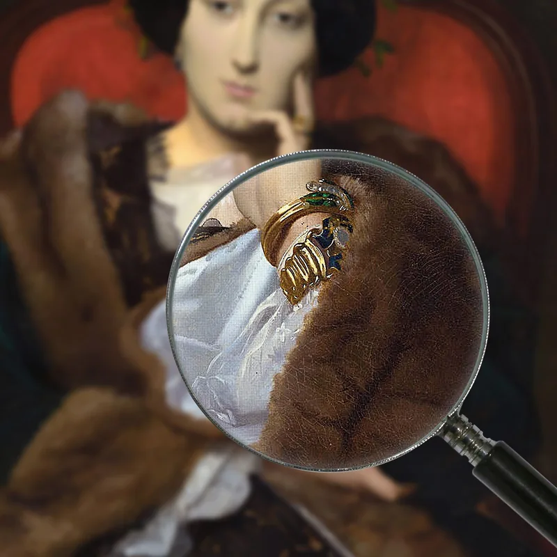 Portrait D'Une Femme Jean-Léon Gérôme