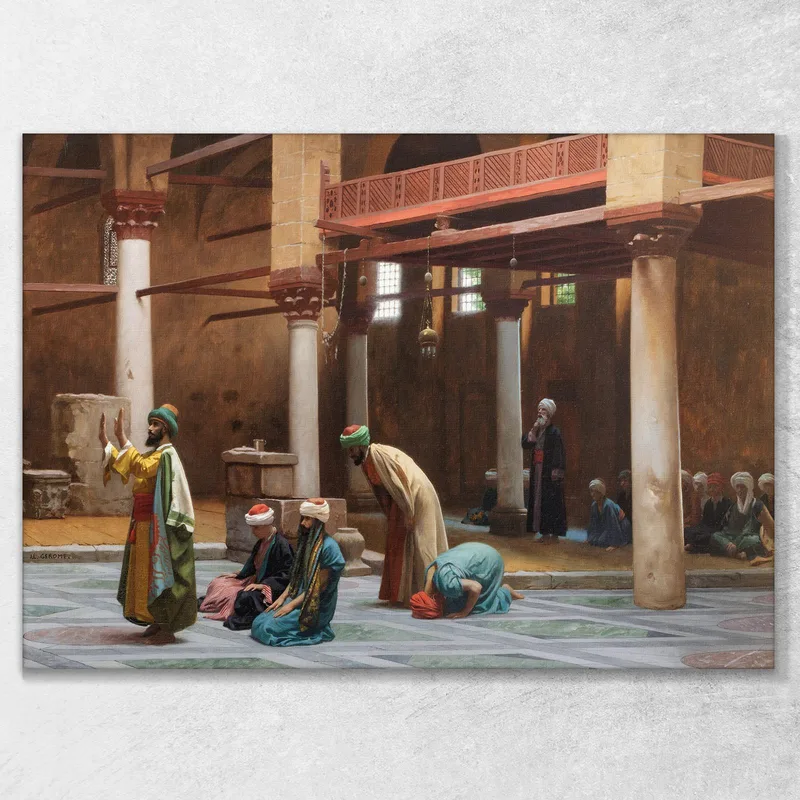 Gebete In Der Moschee Jean-Léon Gérôme