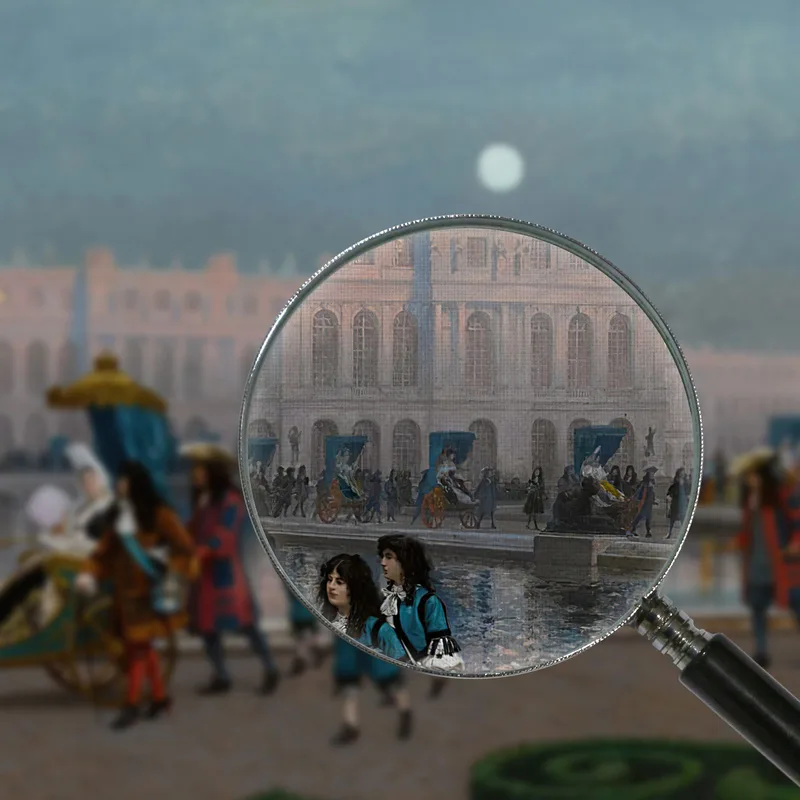 Hofgang In Den Gärten Von Versailles Jean-Léon Gérôme