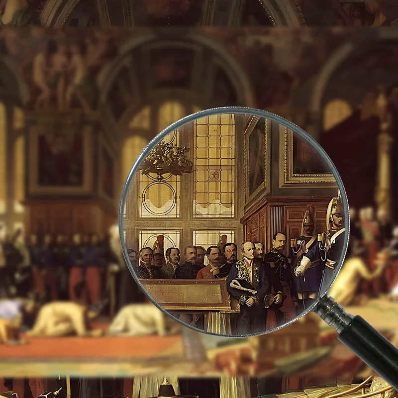 Empfang Der Siamesischen Botschafter Durch Kaiser Napoleon Ii. Jean-Léon Gérôme