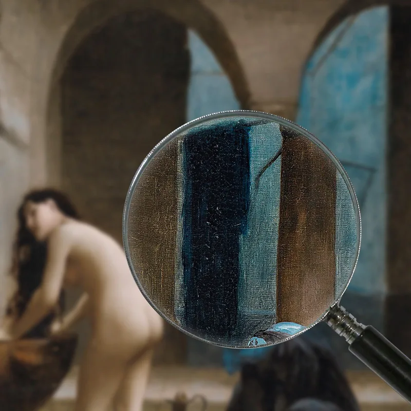 Estudio Para Una Mujer Turca De Maure Bath En El Baño Jean-Léon Gérôme