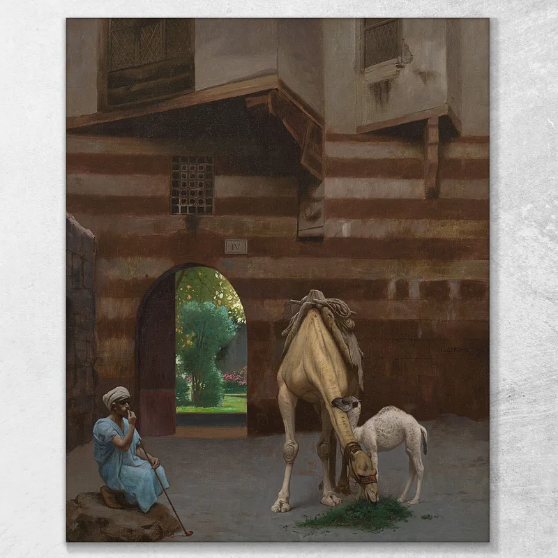 Le Chamelier Jean-Léon Gérôme