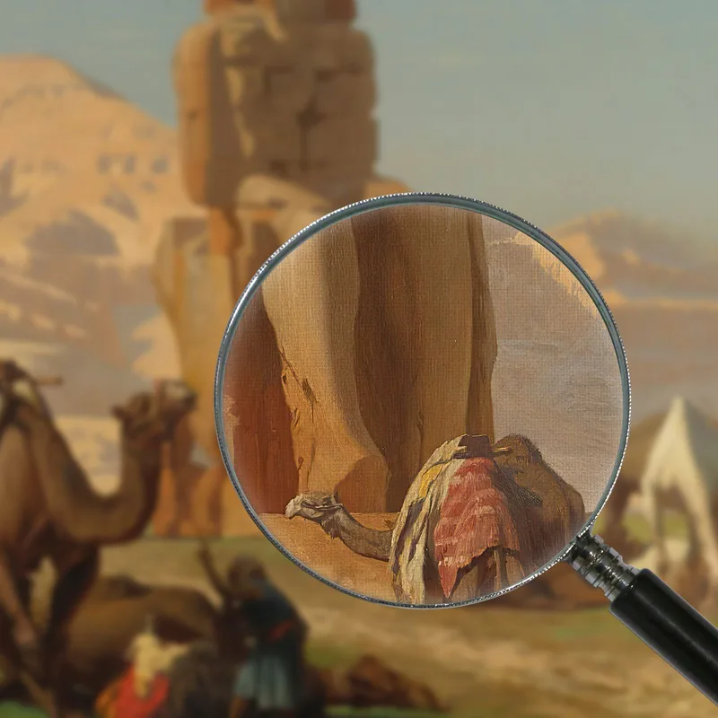 El Coloso De Memnón Jean-Léon Gérôme