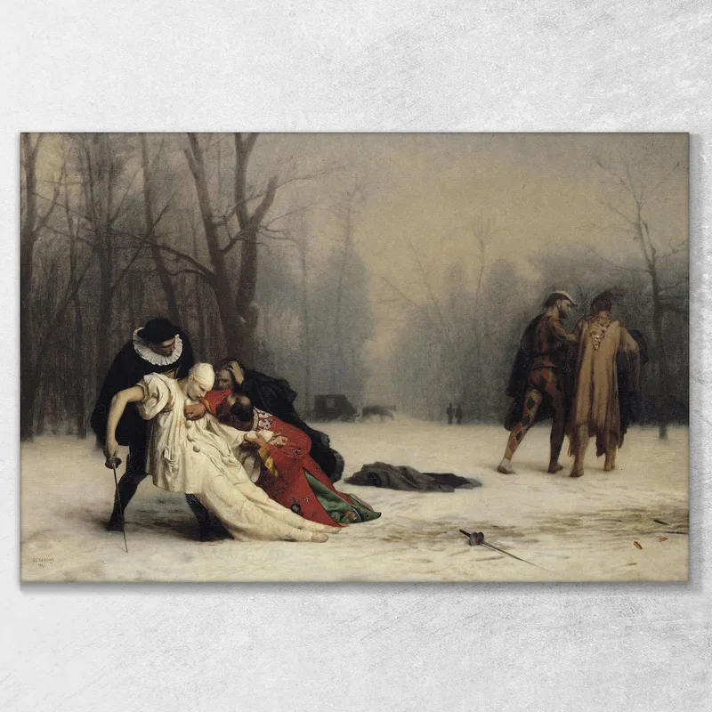 The Duel After The Masquerade Jean-Léon Gérôme