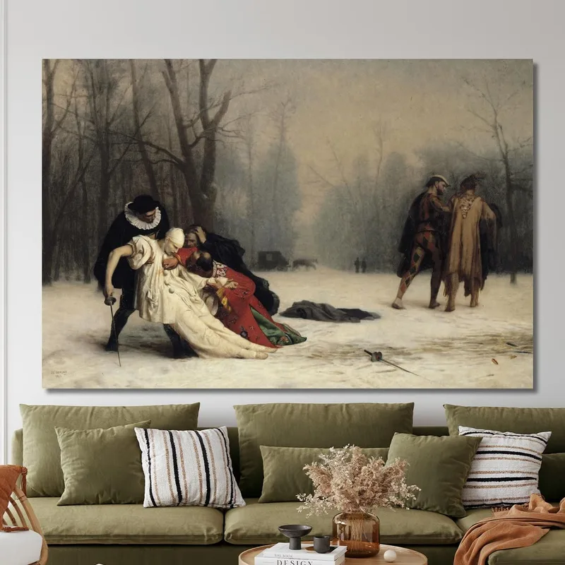 The Duel After The Masquerade Jean-Léon Gérôme