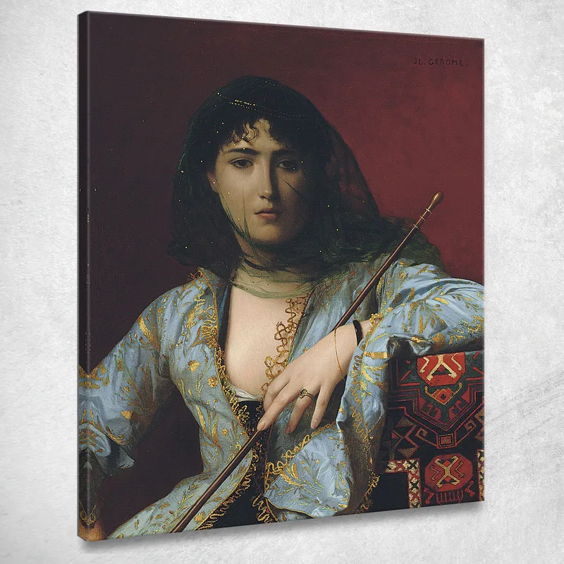 Veiled Circassian Beauty Jean-Léon Gérôme canvas print