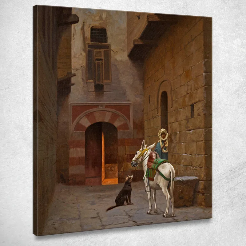 Waiting For The Master Jean-Léon Gérôme canvas print