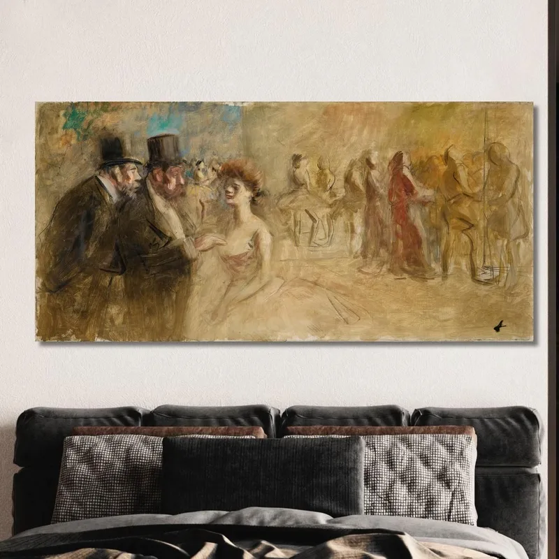 After The Dance Jean-Louis Forain