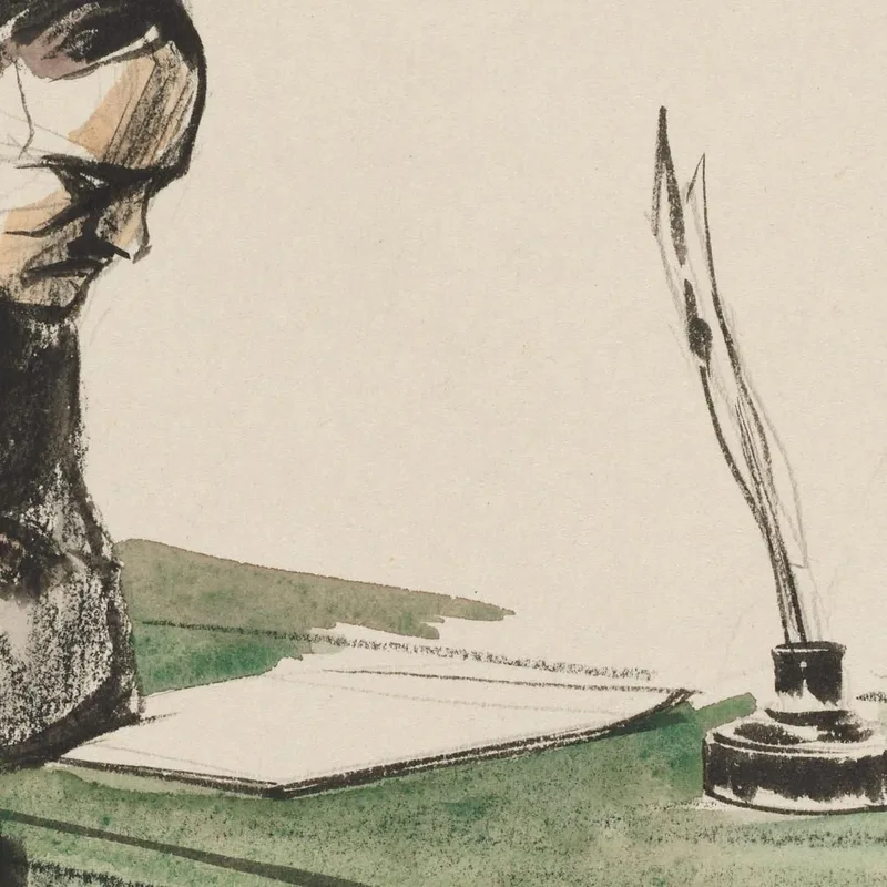 À Versailles Juillet 1919 Jean-Louis Forain