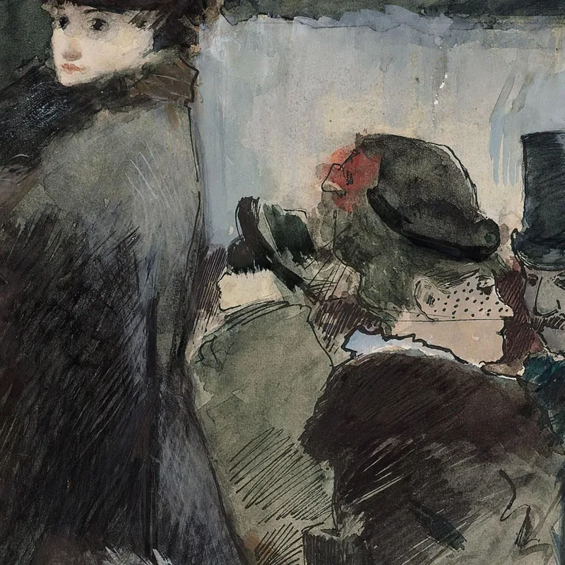Im Café 2 Jean-Louis Forain