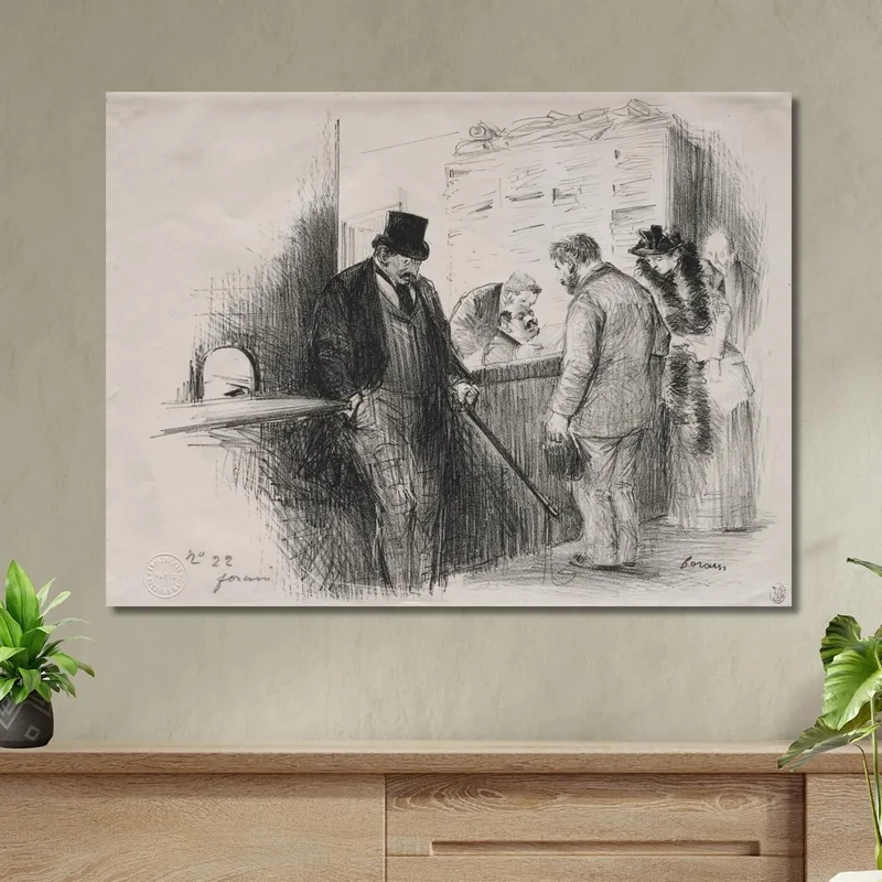 Chez L'Huissier Jean-Louis Forain