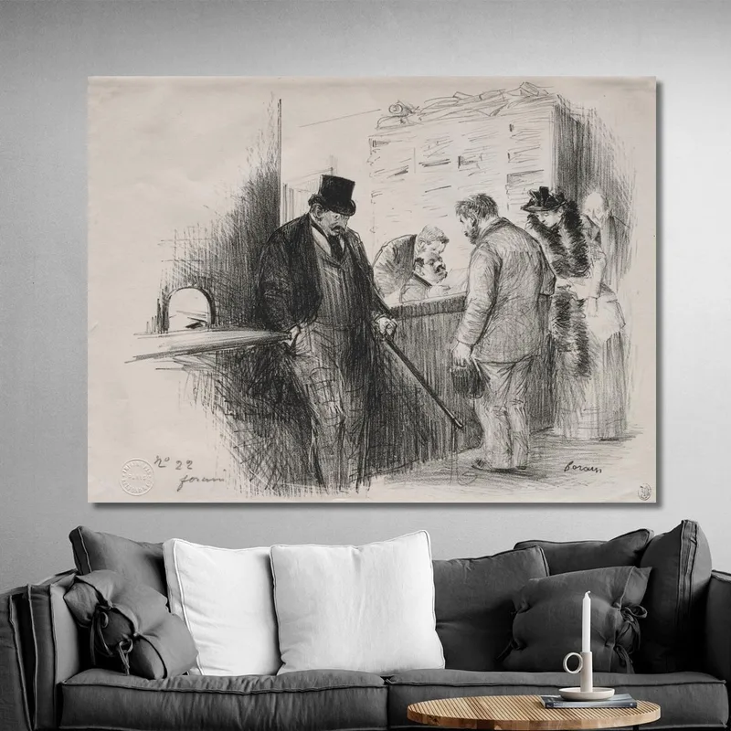 Chez L'Huissier Jean-Louis Forain