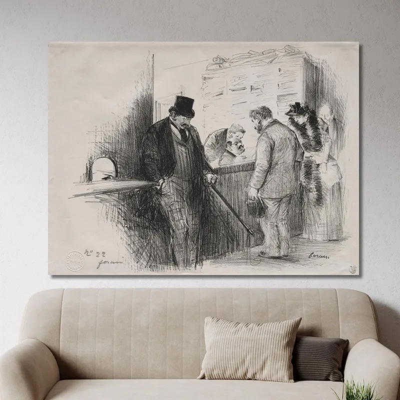 Chez L'Huissier Jean-Louis Forain