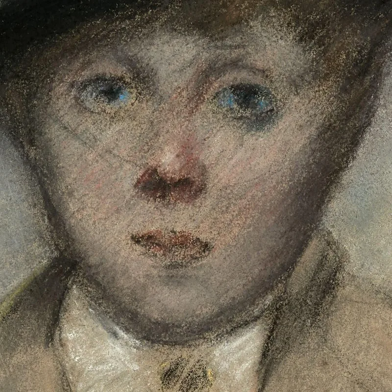 Femme Au Chapeau Jean-Louis Forain