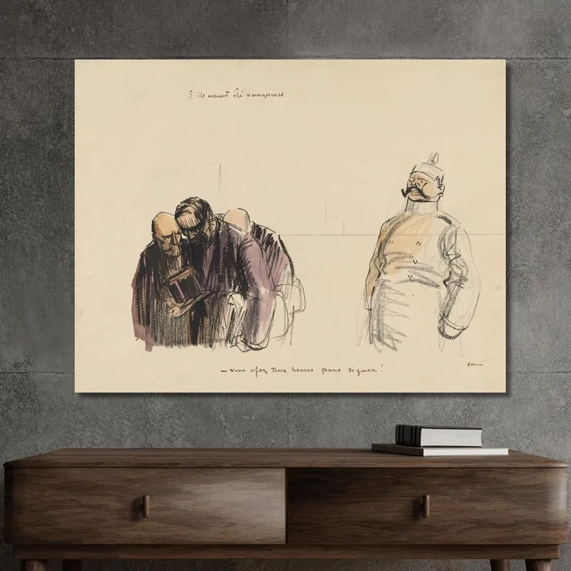 If They Had Been Victorious: You Have Two Hours To Sign Jean-Louis Forain