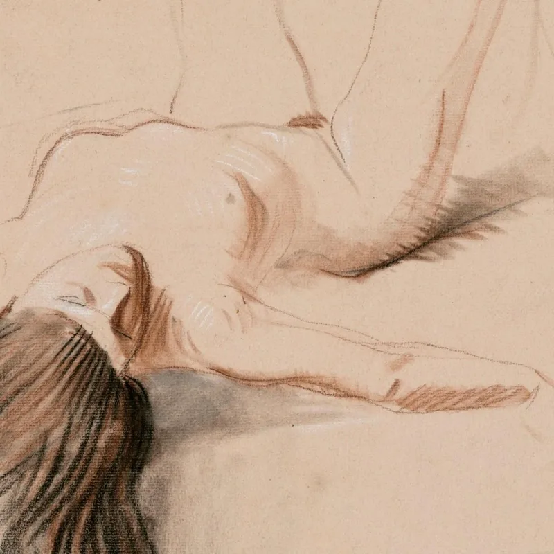 Nue Au Lit Jean-Louis Forain