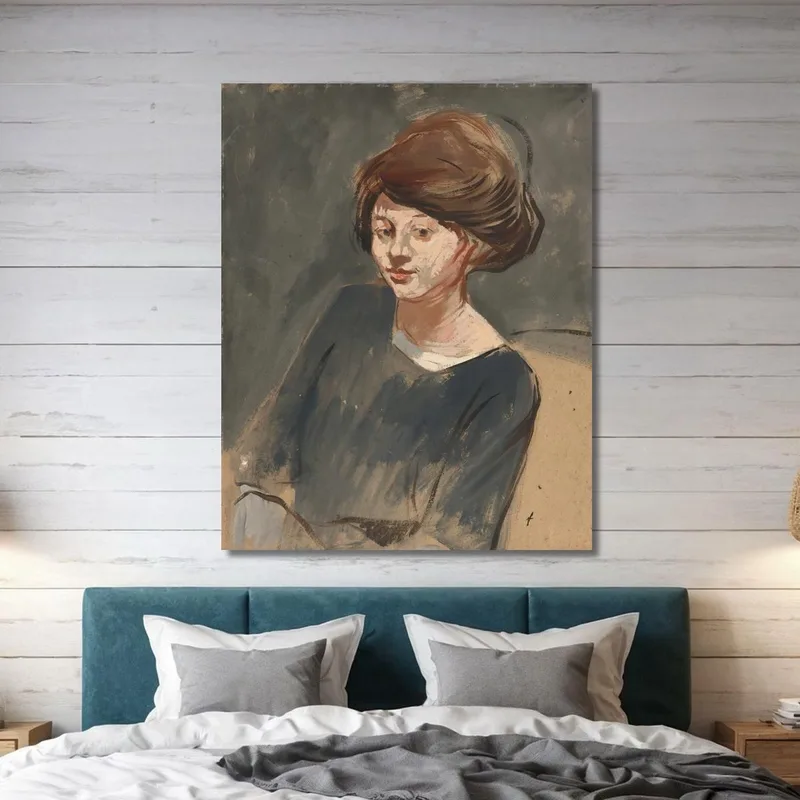 Portrait D'Une Femme Jean-Louis Forain