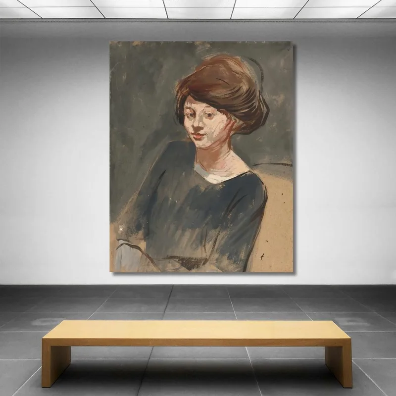 Portrait D'Une Femme Jean-Louis Forain