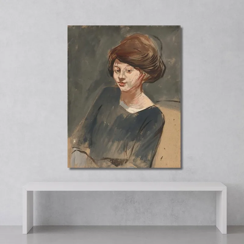 Portrait D'Une Femme Jean-Louis Forain