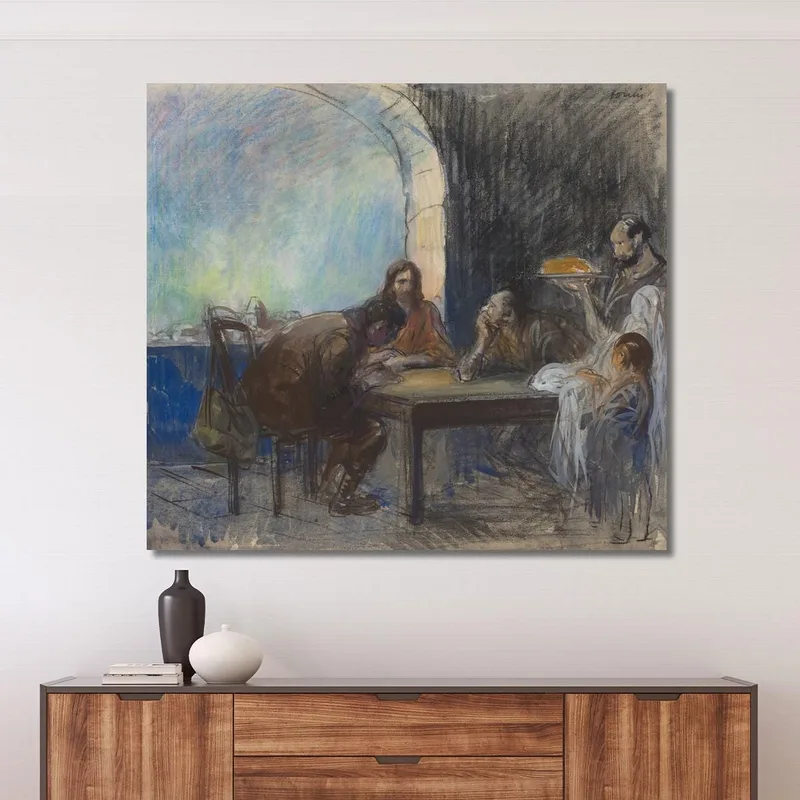 Le Souper À Emmaüs Jean-Louis Forain