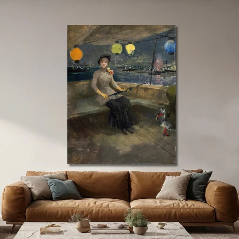 Mujer En Un Yate Jean-Louis Forain