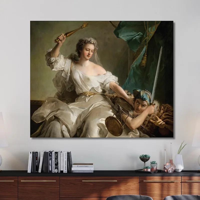 Allégorie De La Justice Punissant L'Injustice Jean-Marc Nattier
