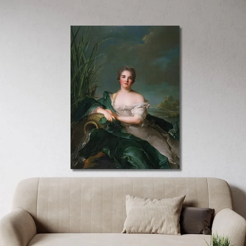 Madame De Flesselles Jean-Marc Nattier