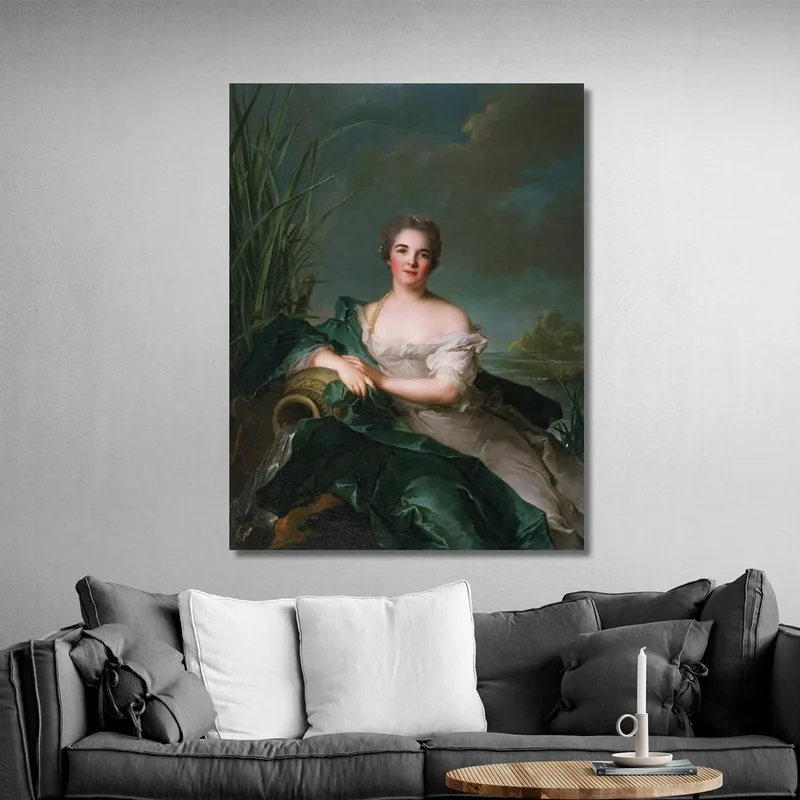 Madame De Flesselles Jean-Marc Nattier
