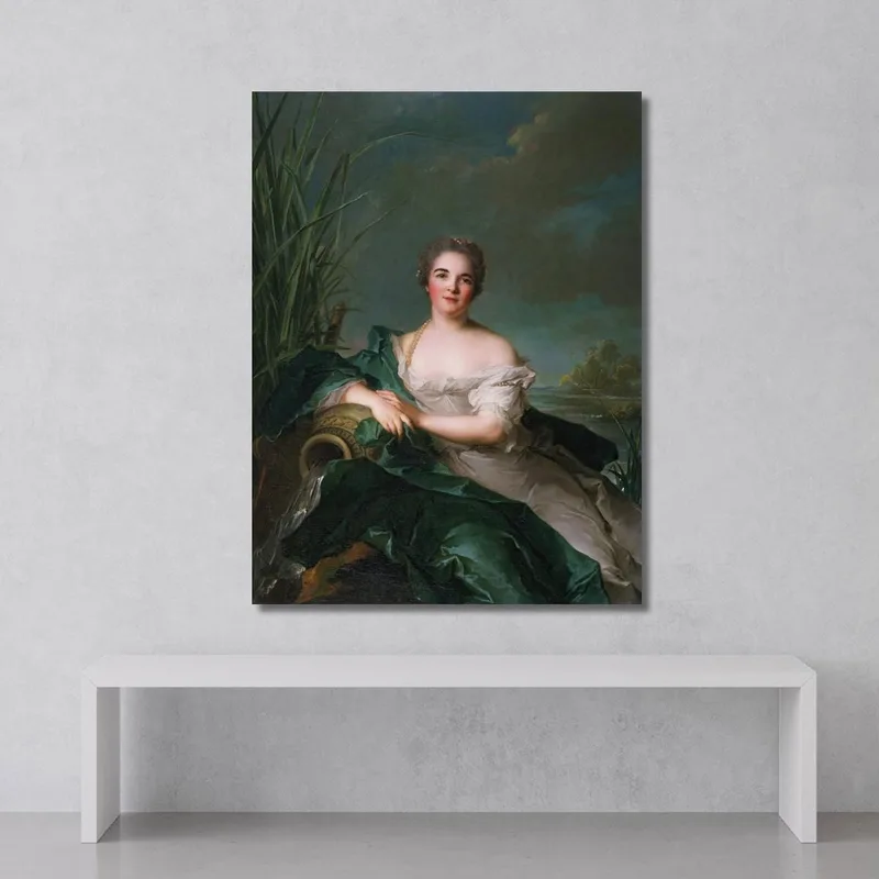 Madame De Flesselles Jean-Marc Nattier