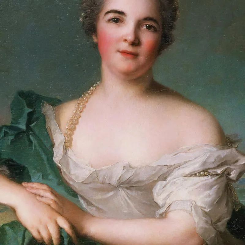 Madame De Flesselles Jean-Marc Nattier