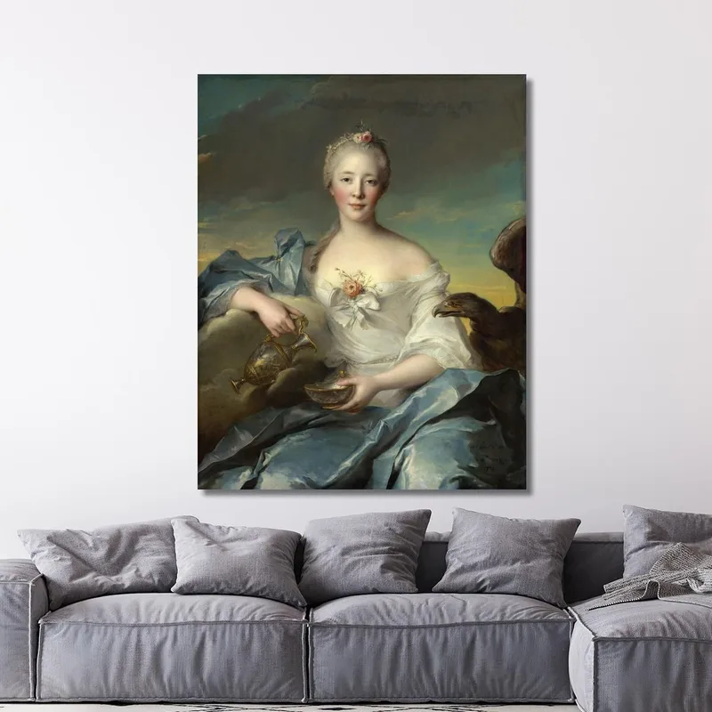 Madame Le Fèvre De Caumartin Als Hebe Jean-Marc Nattier