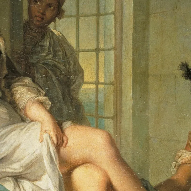 Mademoiselle De Clermont Come Sultana Jean-Marc Nattier