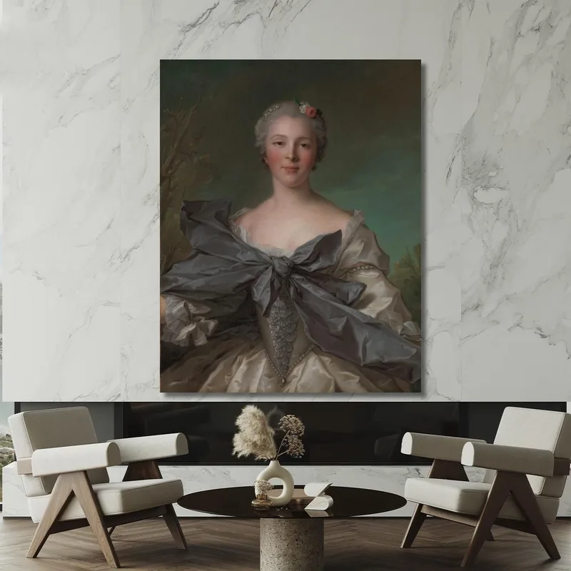 Marie Françoise De La Cropte De St. Abre Marquise D'Argence Jean-Marc Nattier