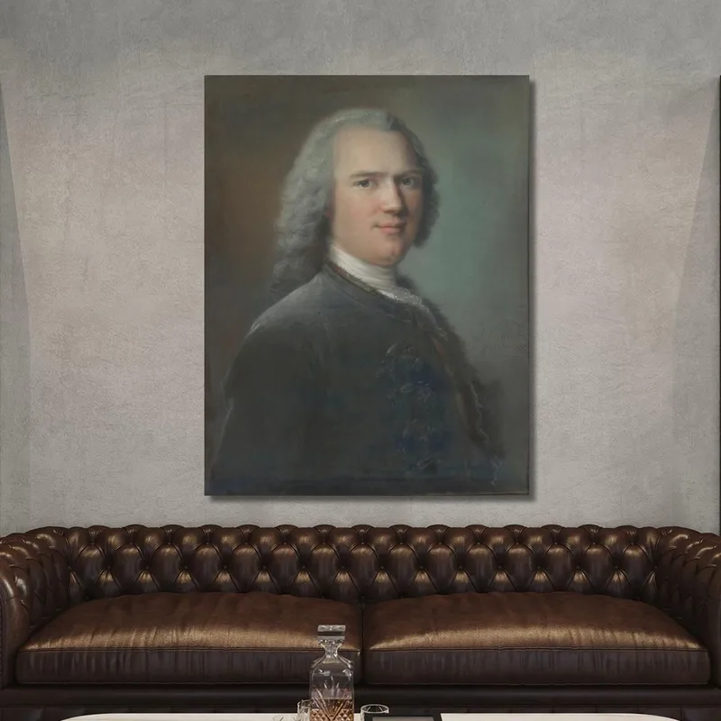 Portrait D'Un Gentilhomme Jean-Marc Nattier