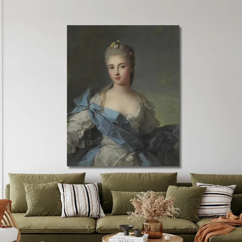 Portrait Of A Lady Jean-Marc Nattier