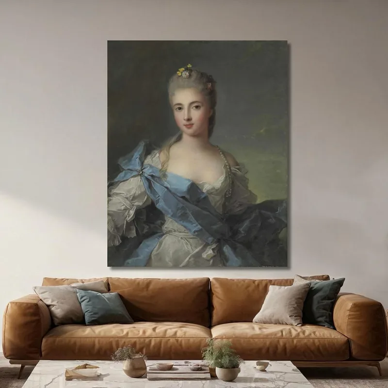 Portrait Of A Lady Jean-Marc Nattier