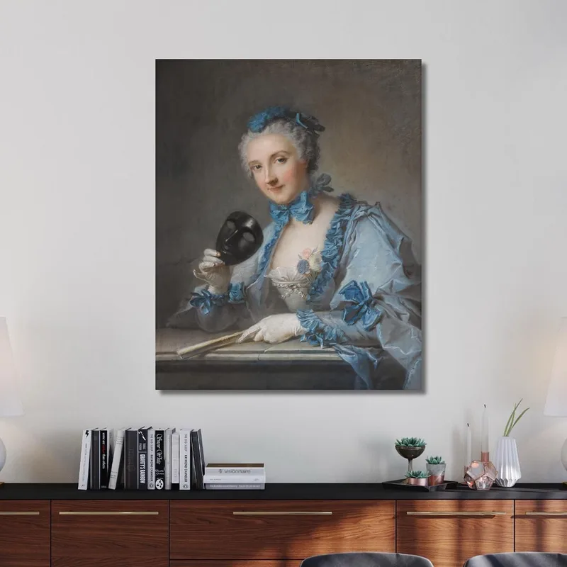 Portrait Of Madame Royer Jean-Marc Nattier