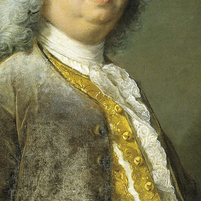 Portrait Of The Frankfurt Banker Johann Georg Leerse Jean-Marc Nattier