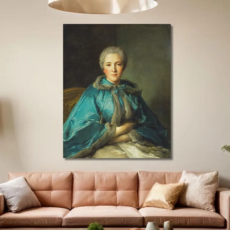 The Countess Of Tillières Jean-Marc Nattier