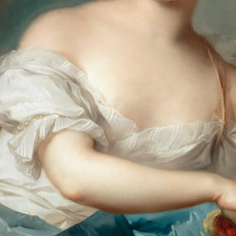 The Countess De Brac As Aurora Jean-Marc Nattier