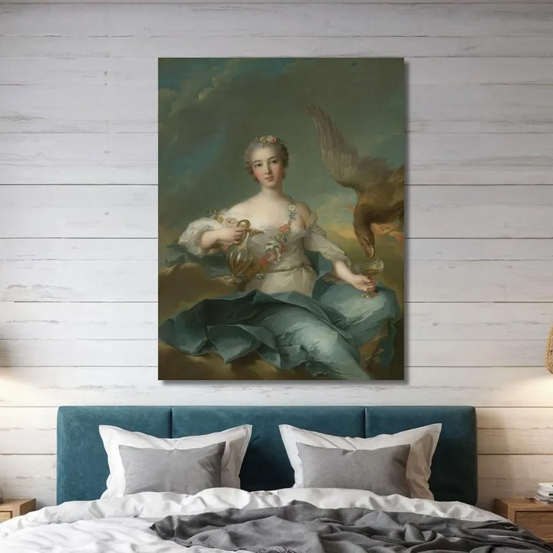 The Duchesse De Chartres As Hebe Jean-Marc Nattier